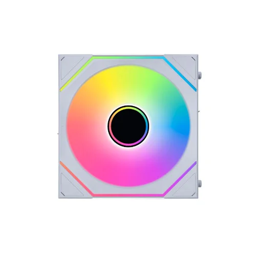Lian Li UNI Fan SL-INF Wireless RGB 120mm White Cabinet Fan, Single Pack